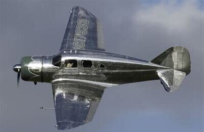 spartan 7W avion métallique