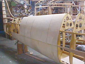 fuselage avion de construction amateur contreplaqué