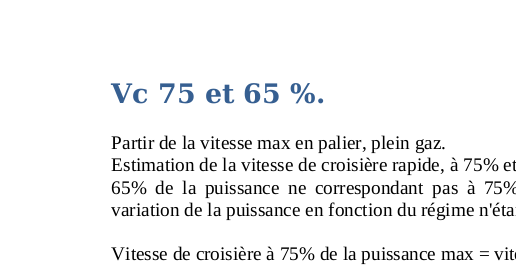 calculs rapides performences
