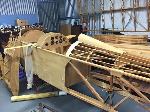 00wood fuselage